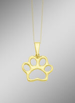 Anh&auml;nger mit Hundepfote 