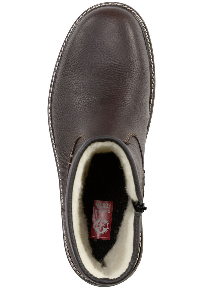 Rieker Stiefel aus Nappaleder DUNKELBRAUN