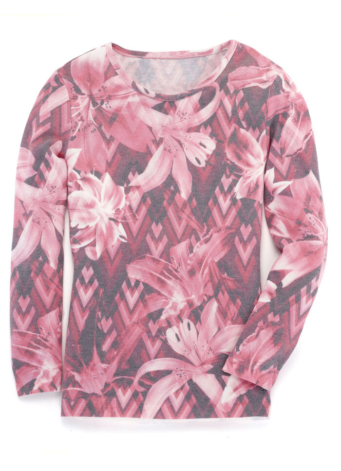 Pullover in weich fließender Qualität HUMMER-MULTICOLOR