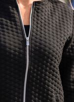 Blusenjacke mit Stehkragen 