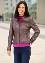 Jacke mit Rei&szlig;verschlussleiste 