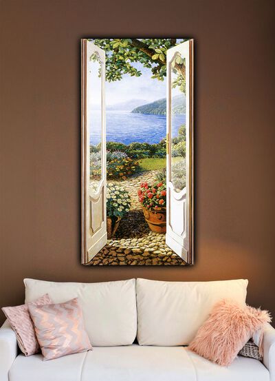 Leinwand auf Holzrahmen 