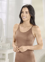 Dreierpack Hemden mt Spaghettiträgern 1X NOUGAT, 1X WEISS, 1X SCHWARZ