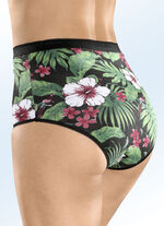 Fünferpack Slips mit Dschungeldessin 