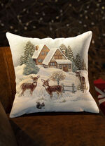 Kissenbezug Rehkitze mit Rei&szlig;verschluss 