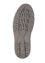 Slipper aus Rind-Nappa- und Veloursleder TABAK-COGNAC