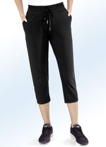 Caprihose von „LPO“ in 3 Farben SCHWARZ