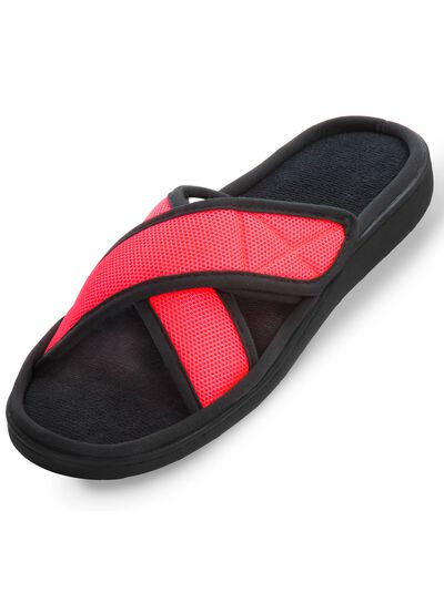 Relax-Cross Slipper mit Memory-Schaum 