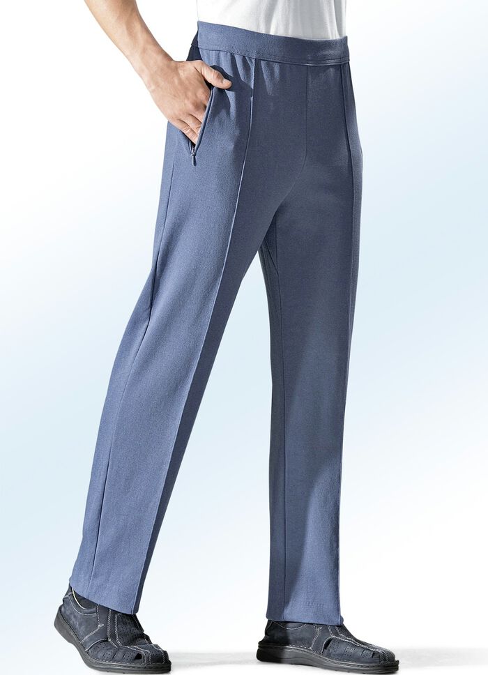 „Athlet“-Freizeithose in 4 Farben STAHLBLAU