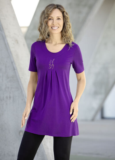 Geschmackvolles Longshirt in 2 Farben  Geschmackvolles Longshirt in 2 Farben