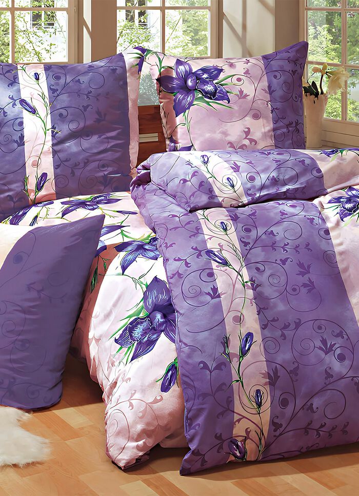 Microfaser-Bettw&auml;sche-Set, 6-teilig, mit Rei&szlig;verschluss 