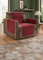  Couch- und Sesselschoner mit Anti-Rutsch-Beschichtung BORDEAUX