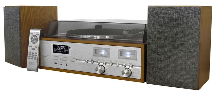 Nostalgie-Stereoanlage mit DAB+ 