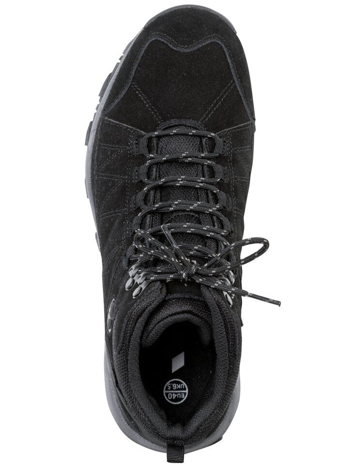 Stiefelette mit gummierten Eins&auml;tzen 