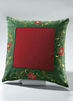 Traditionelle Tisch- und Raumdekoration mit Ilexzweig-Motiven ROT-GRÜN-GOLD