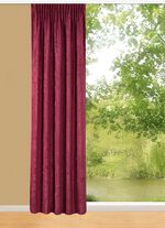 Thermo-Chenille-Verdunkelungsschal mit Multifunktionsband BORDEAUX