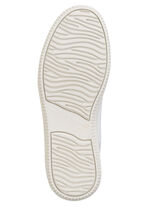 Waldl&auml;ufer Schn&uuml;rschuh aus genarbtem Nappaleder NATURWEISS