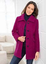 Jacke aus gekochter Wolle 