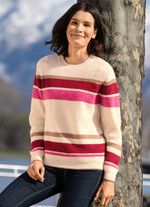 Pullover aus sehr flauschigem Garn 