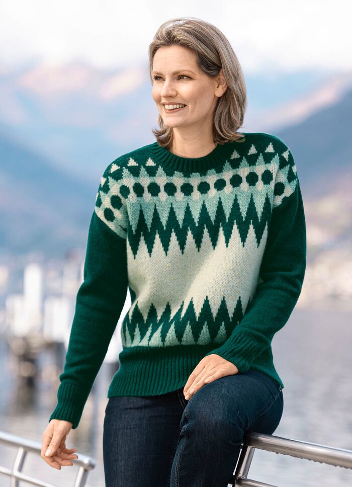 Pullover in flauschiger Qualit&auml;t 
