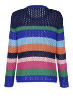 Pullover in Blockringeldessin