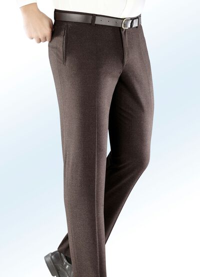 "Klaus Modelle"-Unterbauchhose aus Flanell in 2 Farben 
