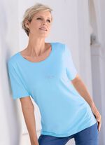 Shirt mit Strasszier 