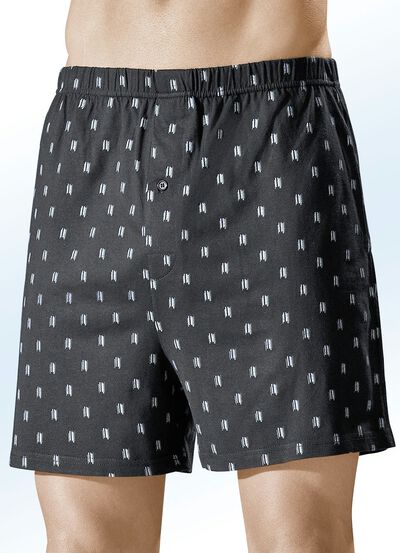 Viererpack Boxershorts, bunt dessiniert 