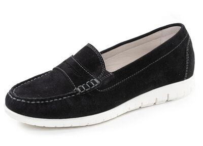 ELENA EDEN, klassische Damen-Slipper, Weite H, mit herausnehmbarem Fu&szlig;bett 