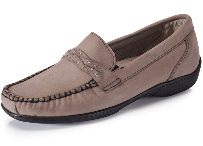 ELENA EDEN, bequeme Damen-Slipper, Weite H, mit herausnehmbarem Fu&szlig;bett 