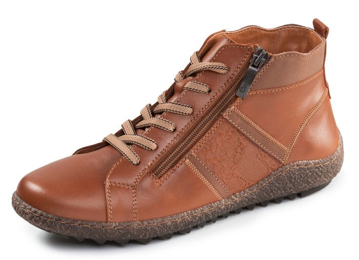 ELENA EDEN, bequeme Damen-Boots, Weite G, mit herausnehmbarem Fu&szlig;bett 