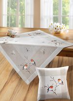 Tisch- und Raumdekoration mit Rotkehlchen-Motiv 