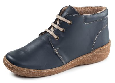 ELENA EDEN, gef&uuml;tterte Damen-Boots, Weite G, mit herausnehmbarem Fu&szlig;bett 