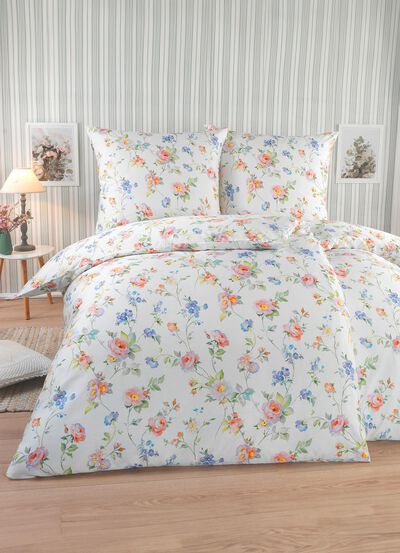 Bettw&auml;sche-Garnitur mit Rei&szlig;verschluss von Irisette 