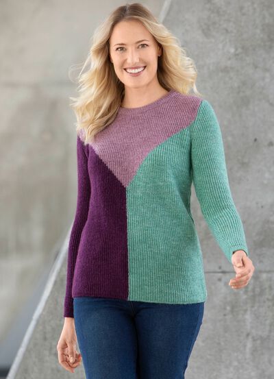 Pullover in sehr flauschiger Qualität 