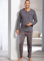 Zweierpack Schlafanz&uuml;ge mit Knopfleiste 