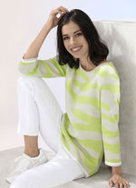 Pullover in Jacquard-Dessin 
