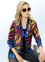 Strickjacke in tollem Jacquard-Dessin 