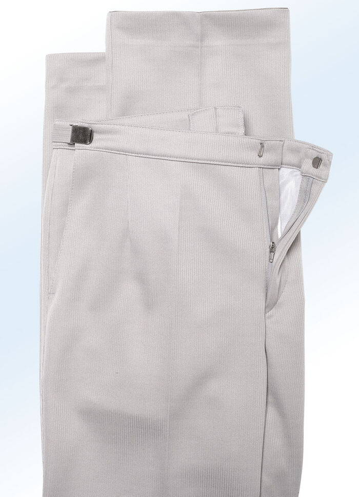 "Klaus Modelle"-Bundverstellerhose in 4 Farben HELLGRAU