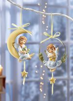 Aufh&auml;nger aus hochwertigem Porzellan BUNT