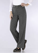 Hose in modischer Weite ANTHRAZIT MEL.