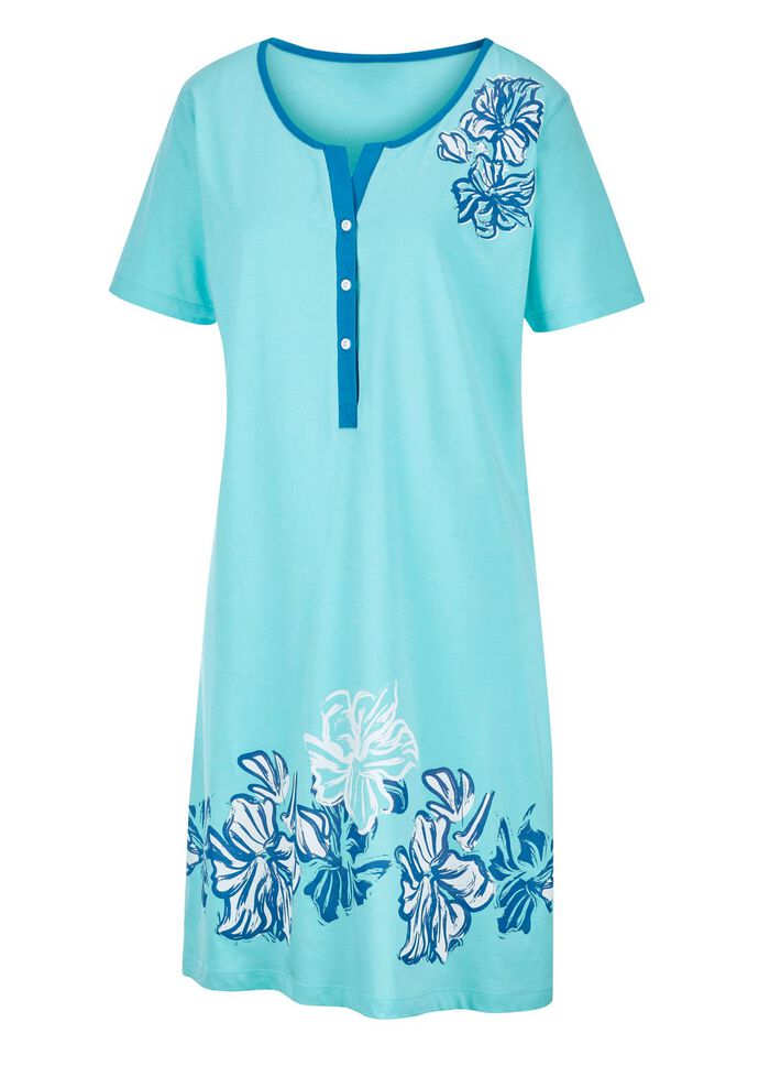 Zweierpack Nachthemden, k&uuml;rzer geschnitten  