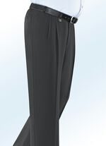 „Klaus Modelle“-Unterbauchhose mit Zieranhänger in 4 Farben ANTHRAZIT MELIERT