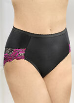 Dreierpack Slips mit hübscher Elastikspitze