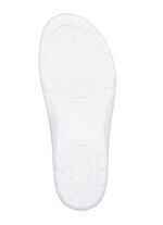 Zweierpack klassische Damen-Pantoletten, Weite H, mit Klettverschluss 1X WEISS, 1X SCHWARZ