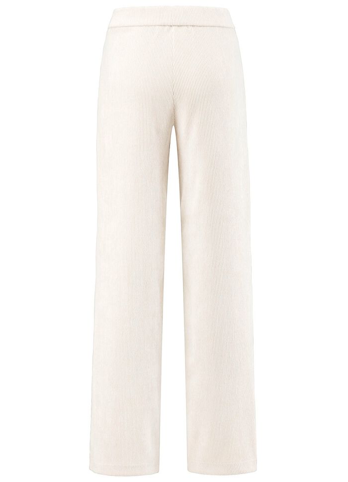 Cordhose mit modisch weitem Beinverlauf 