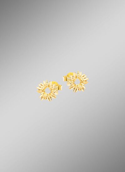 Schicke Ohrstecker im Blumen-Design 