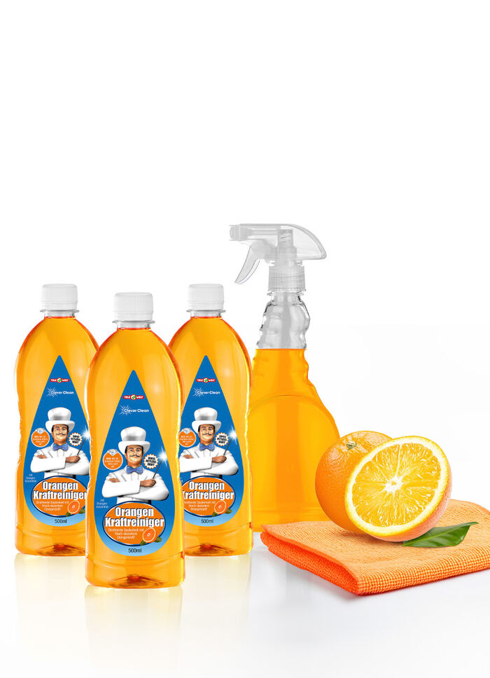 Universal-Kraftreiniger-Set, 5-teilig, zur Beseitigung von hartnäckigem Schmutz 