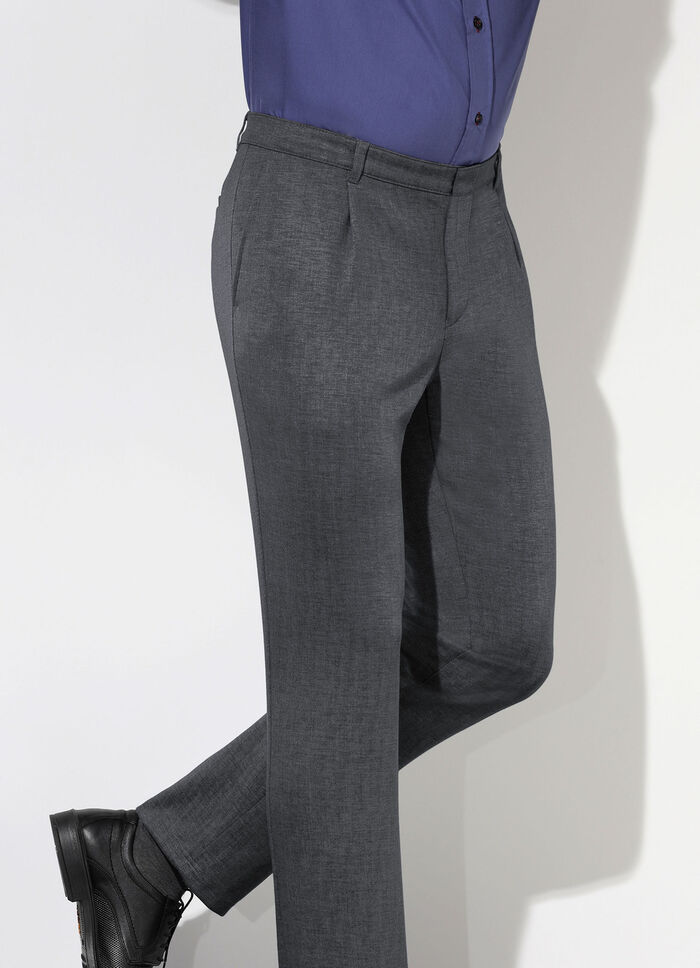 "Klaus Modelle"-Unterbauchhose in 4 Farben ANTHRAZIT MELIERT