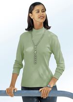 Shirt mit Stehkragen AVOCADO